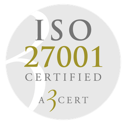 ISO 27001 A3CERT certification logo